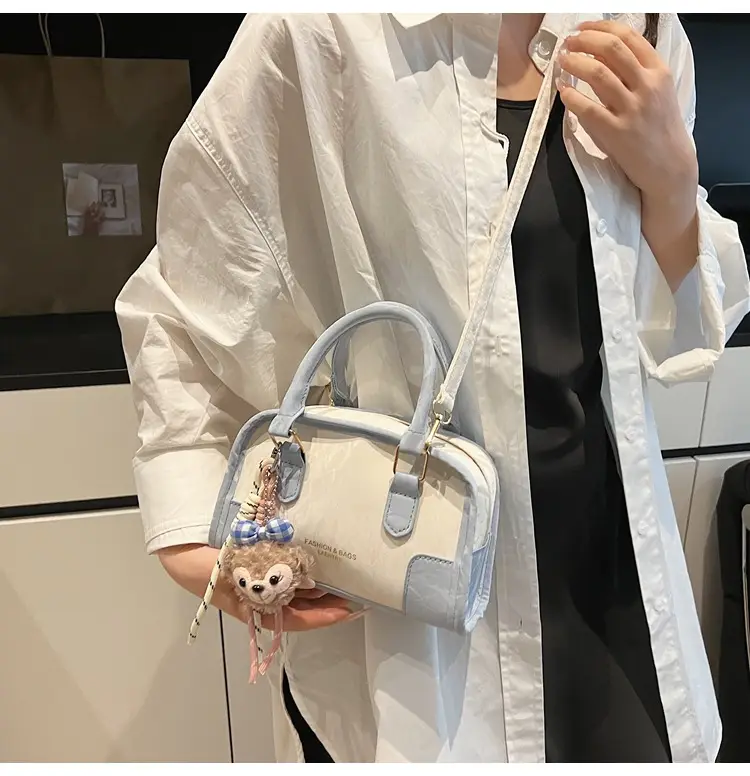 Women's Pink Transparent Shoulder Crossbody Bag 2025 — feature 14