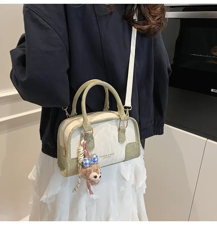 Women's Pink Transparent Shoulder Crossbody Bag 2025 — feature 15