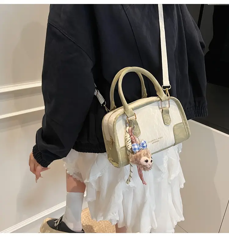 Women's Pink Transparent Shoulder Crossbody Bag 2025 — feature 16