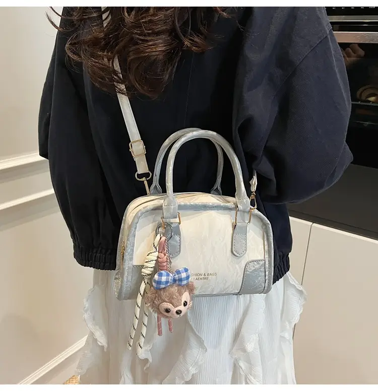 Women's Pink Transparent Shoulder Crossbody Bag 2025 — feature 18