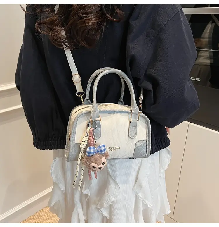 Women's Pink Transparent Shoulder Crossbody Bag 2025 — feature 19