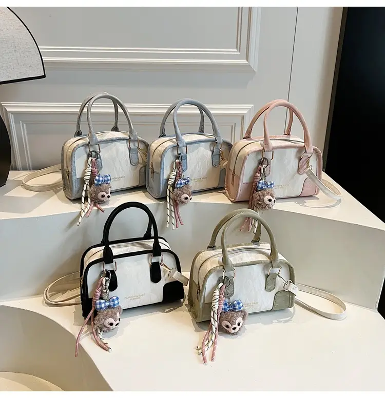 Women's Pink Transparent Shoulder Crossbody Bag 2025 — feature 24