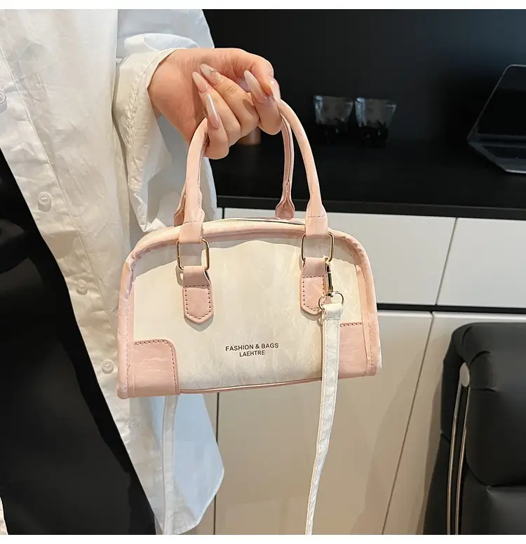 Women's Pink Transparent Shoulder Crossbody Bag 2025 — feature 9