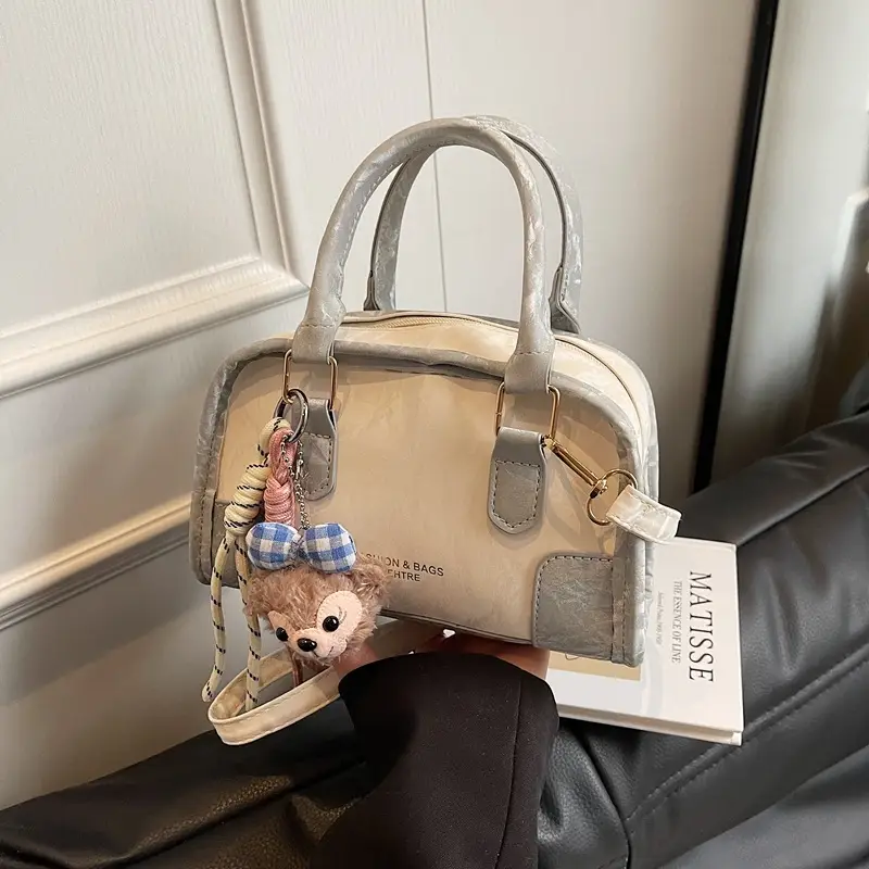Women's Pink Transparent Shoulder Crossbody Bag 2025 - Image 3