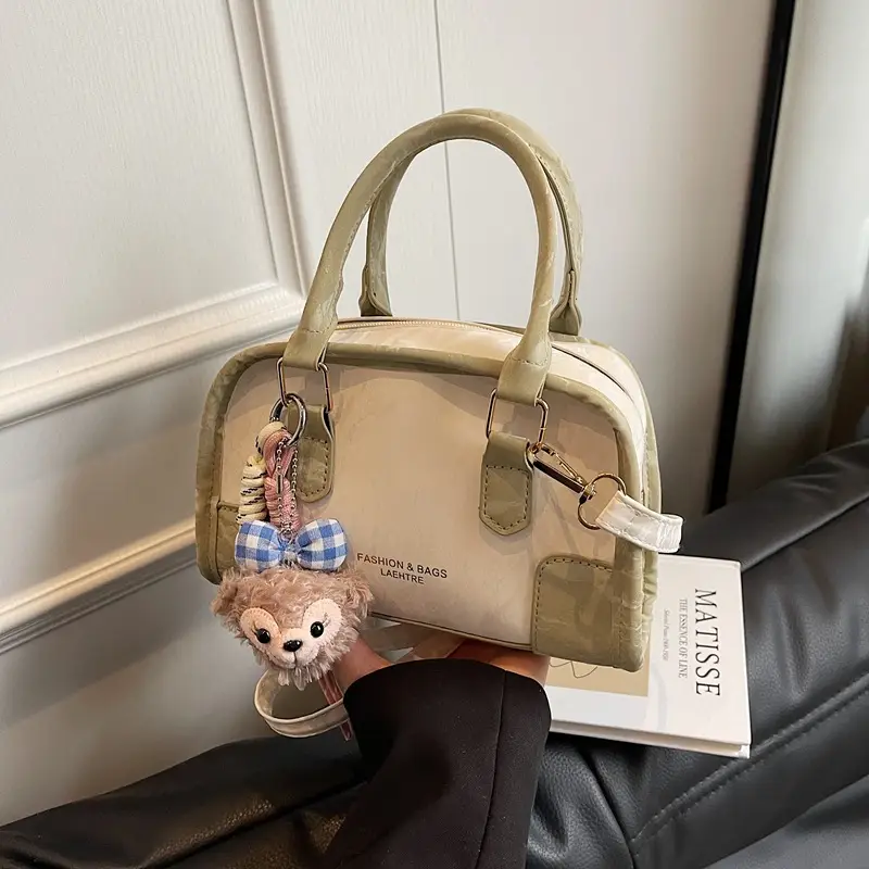 Women's Pink Transparent Shoulder Crossbody Bag 2025 - Image 4