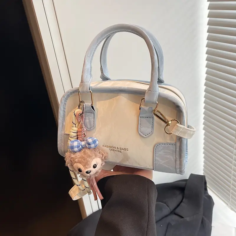 Women's Pink Transparent Shoulder Crossbody Bag 2025 - Image 5