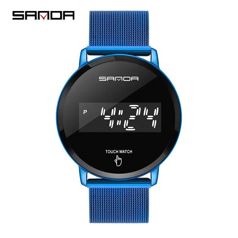 Sanda Gold Touchscreen Women's Digital Watch - Image 3