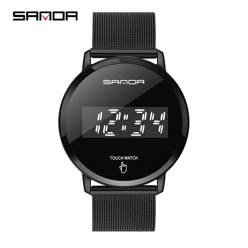 Sanda Gold Touchscreen Women's Digital Watch - Image 4