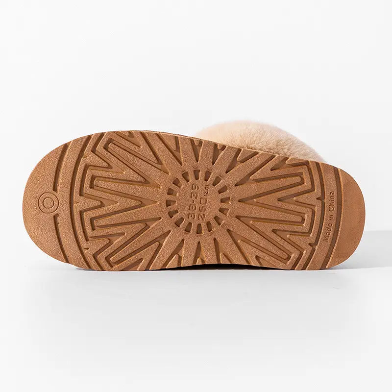 Cotton Slippers with Covered Heels for Women, Autumn and Winter Indoor Home Use, Dormitory Thick Plush Warm Wear-Resistant Couple Maternity Slippers - Image 8