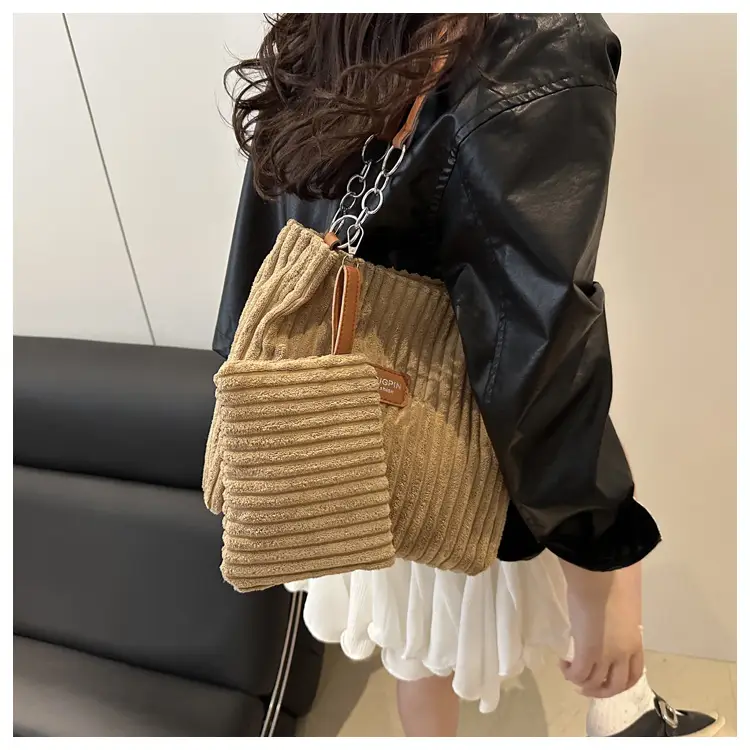 Women's Crossbody Corduroy Bag 2026 New Style — feature 22