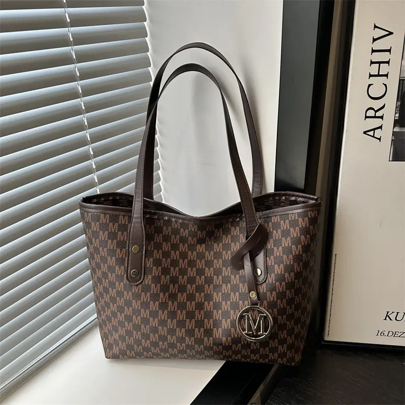 Women Printed Tote Bag Large Capacity Leather Handle — feature 13