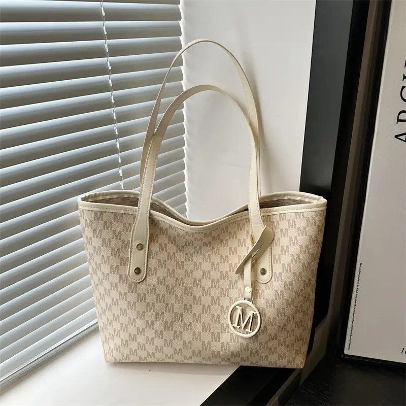 Women Printed Tote Bag Large Capacity Leather Handle — feature 16