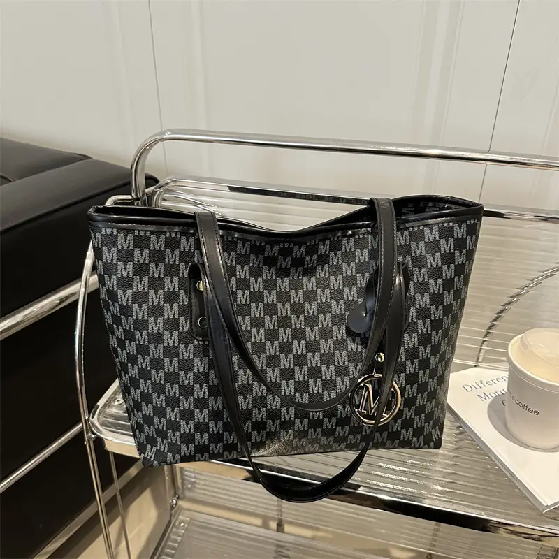 Women Printed Tote Bag Large Capacity Leather Handle — feature 19