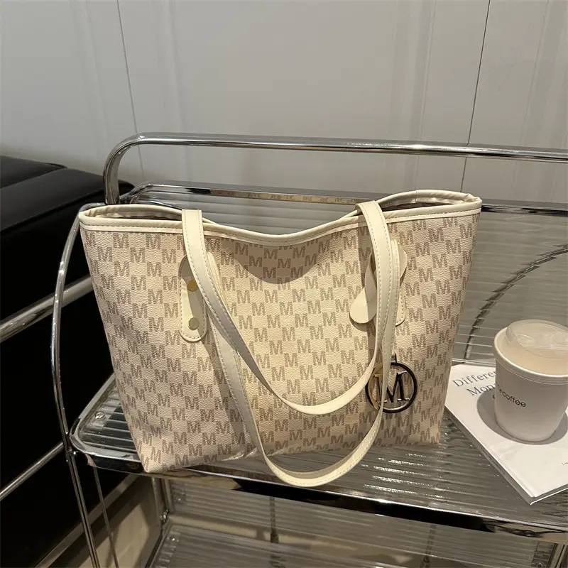 Women Printed Tote Bag Large Capacity Leather Handle — feature 20