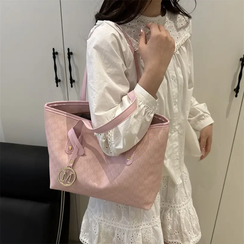 Women Printed Tote Bag Large Capacity Leather Handle — feature 29