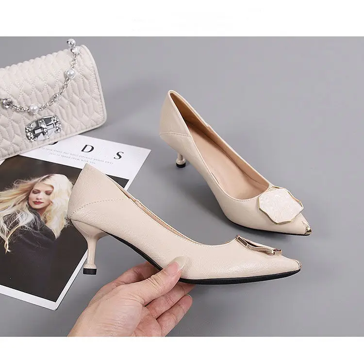 Women Pointed Toe Stiletto Heels Black 2026 â feature 3