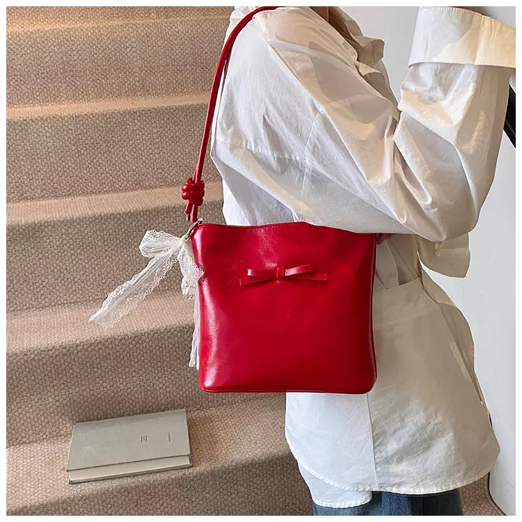 Light Blue Bow Shoulder Bag for Women 2025 — feature 19