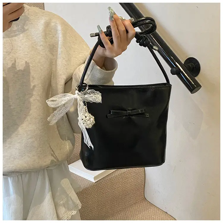 Light Blue Bow Shoulder Bag for Women 2025 — feature 22