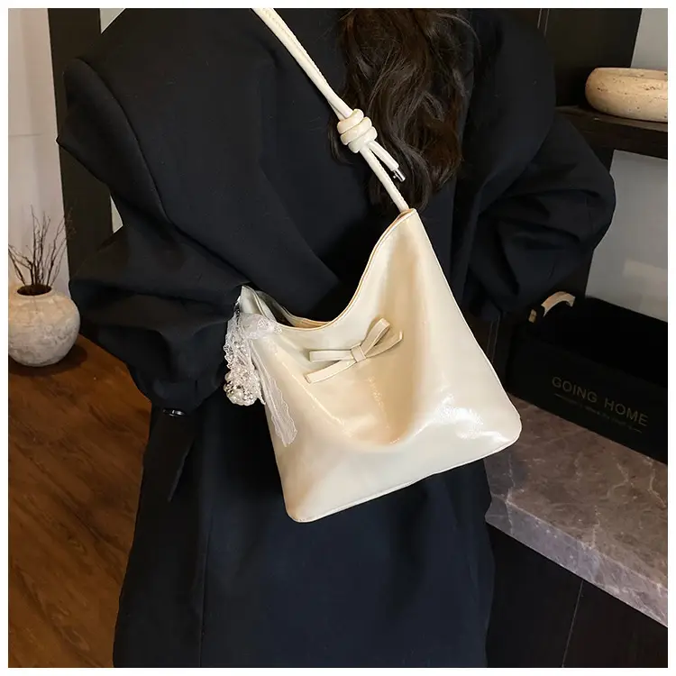 Light Blue Bow Shoulder Bag for Women 2025 — feature 24