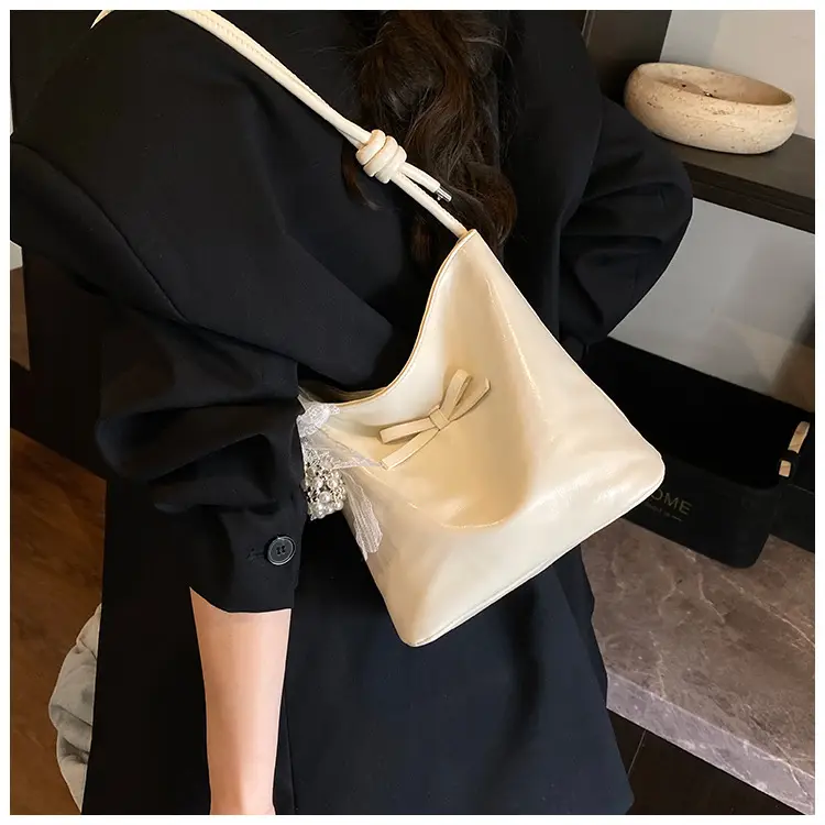 Light Blue Bow Shoulder Bag for Women 2025 — feature 25