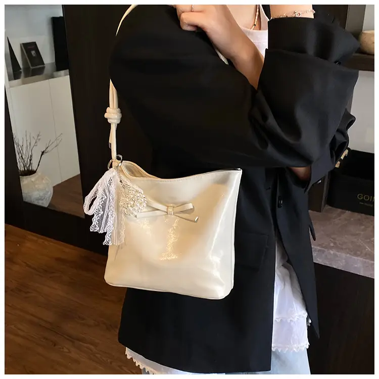 Light Blue Bow Shoulder Bag for Women 2025 — feature 27