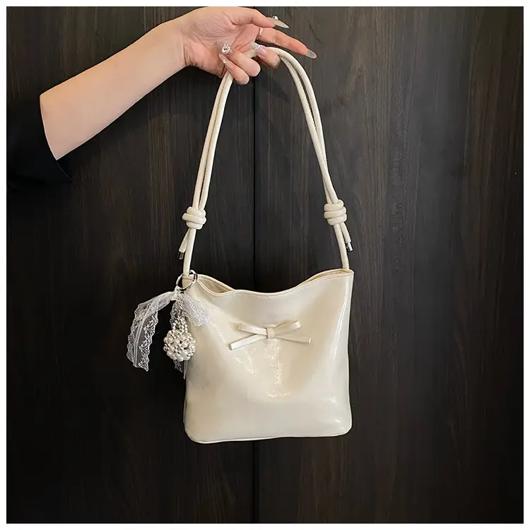 Light Blue Bow Shoulder Bag for Women 2025 — feature 28
