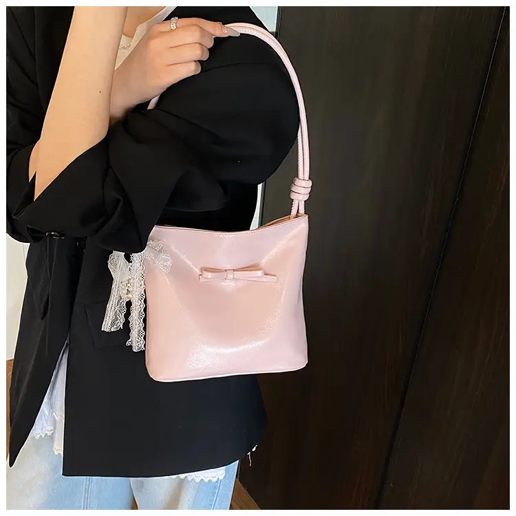 Light Blue Bow Shoulder Bag for Women 2025 — feature 34