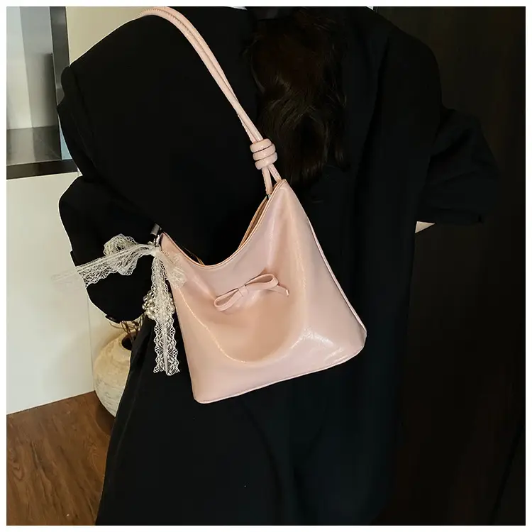 Light Blue Bow Shoulder Bag for Women 2025 — feature 35