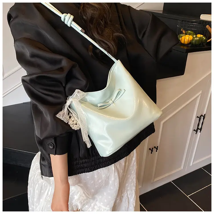 Light Blue Bow Shoulder Bag for Women 2025 — feature 47