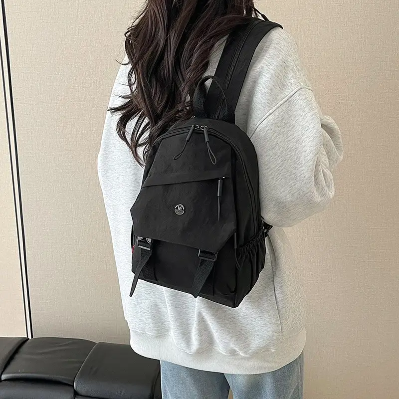Japanese Style Large Capacity Backpack for Girls, One Pack of Four-Back Chest Bag for Men, Versatile New Fashion Backpack, Single Shoulder luggage and leather goods - Image 8