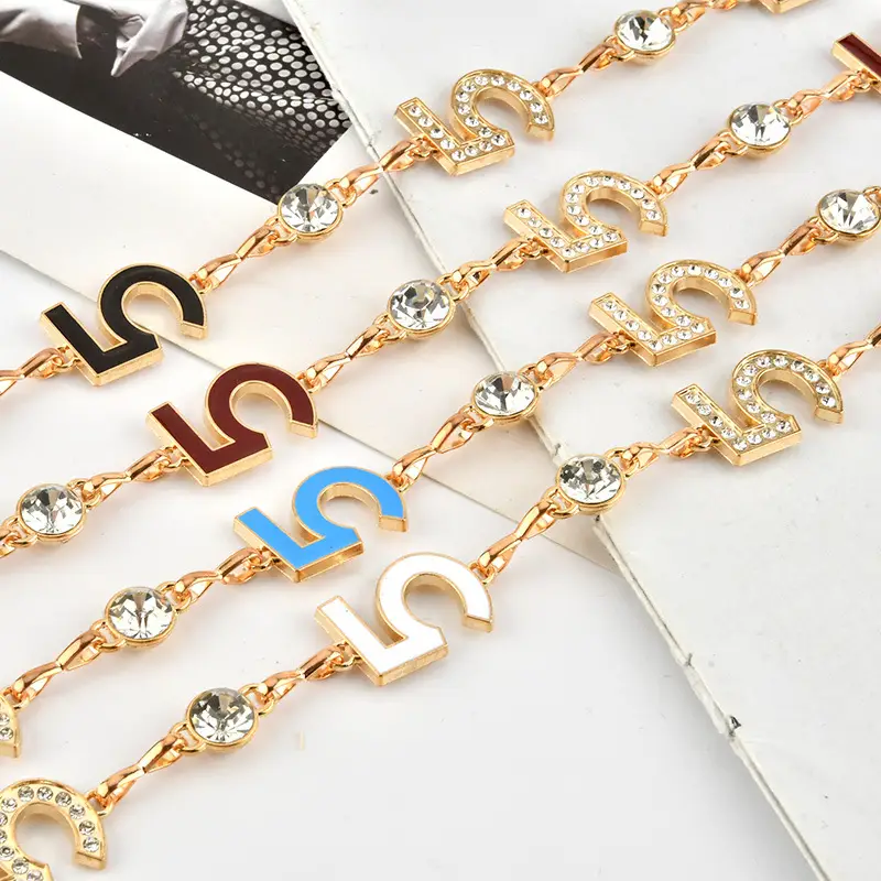 European Metal Waist Chain Women's Trendy Rhinestone Belt Skirt - Image 8