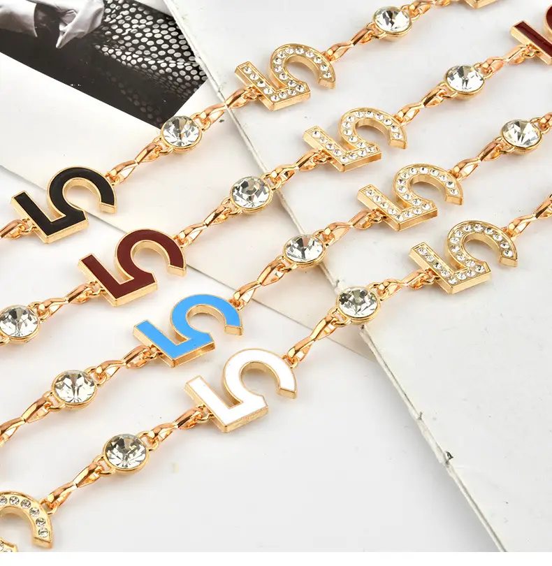 European Metal Waist Chain Women's Trendy Rhinestone Belt Skirt — feature 4