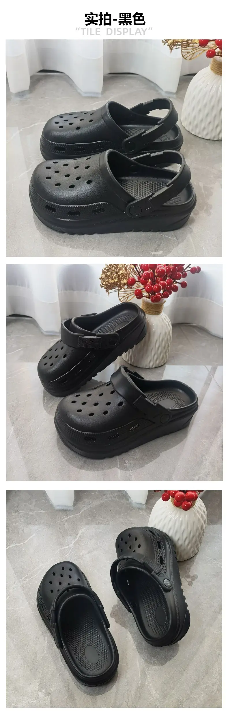 Women EVA Hole Sandals Summer Cream 2025 — feature 9