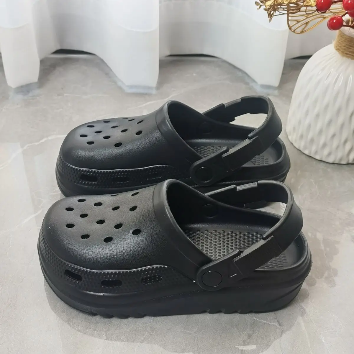 Women EVA Hole Sandals Summer Cream 2025