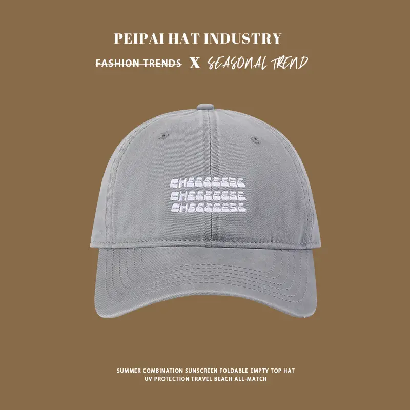 Women's Korean Style Sunscreen Cap Large Wide Brim