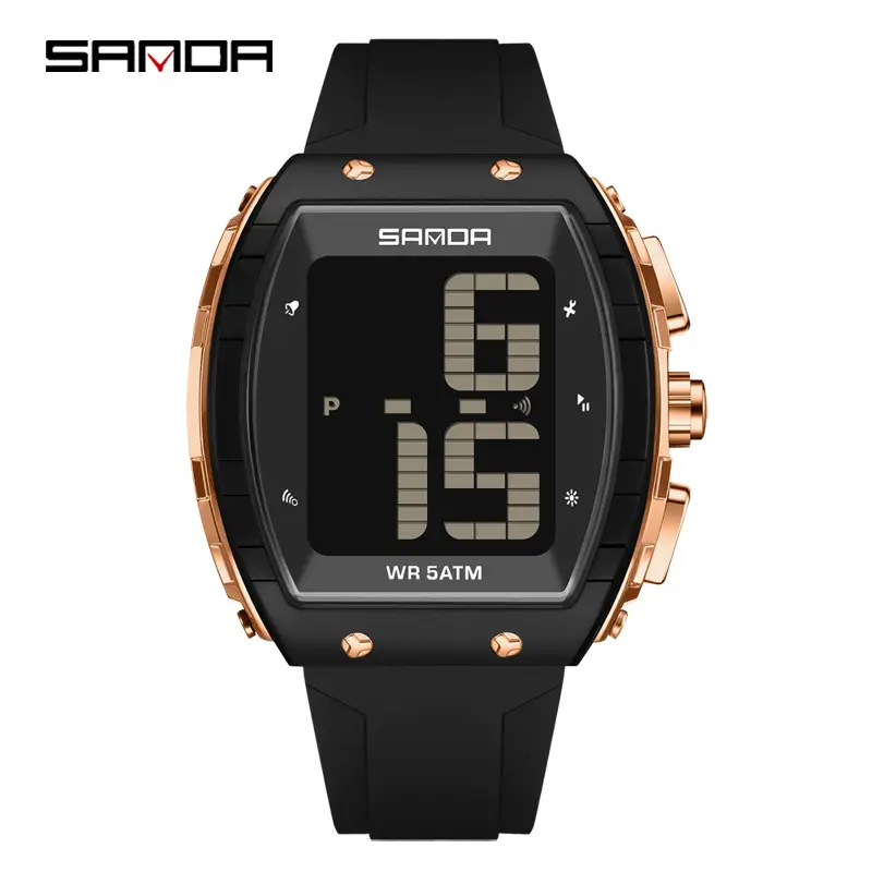 Sanda's Waterproof Luminous Elderly Watch - Image 1
