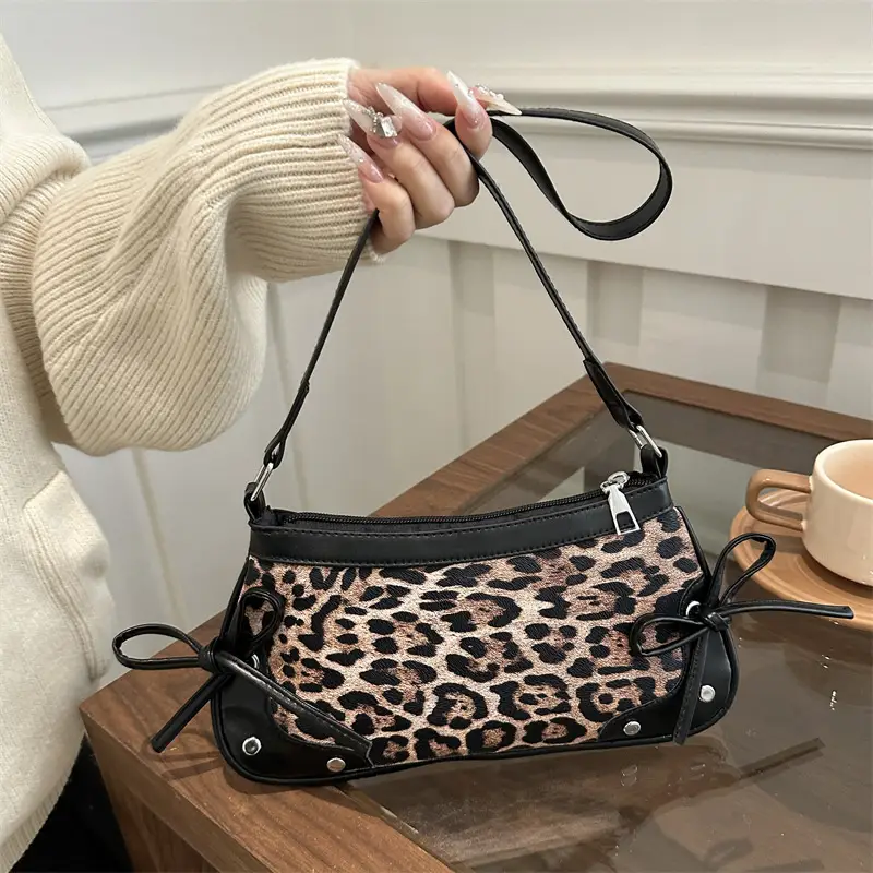 Women's Leopard Print Crossbody Bags 2025 Summer - Image 9