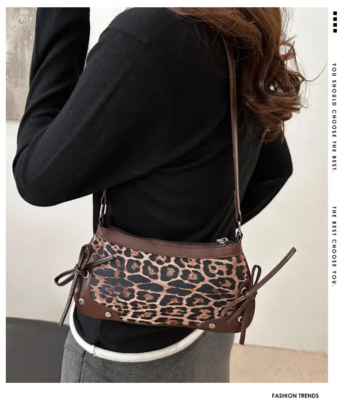 Women's Leopard Print Crossbody Bags 2025 Summer — feature 1