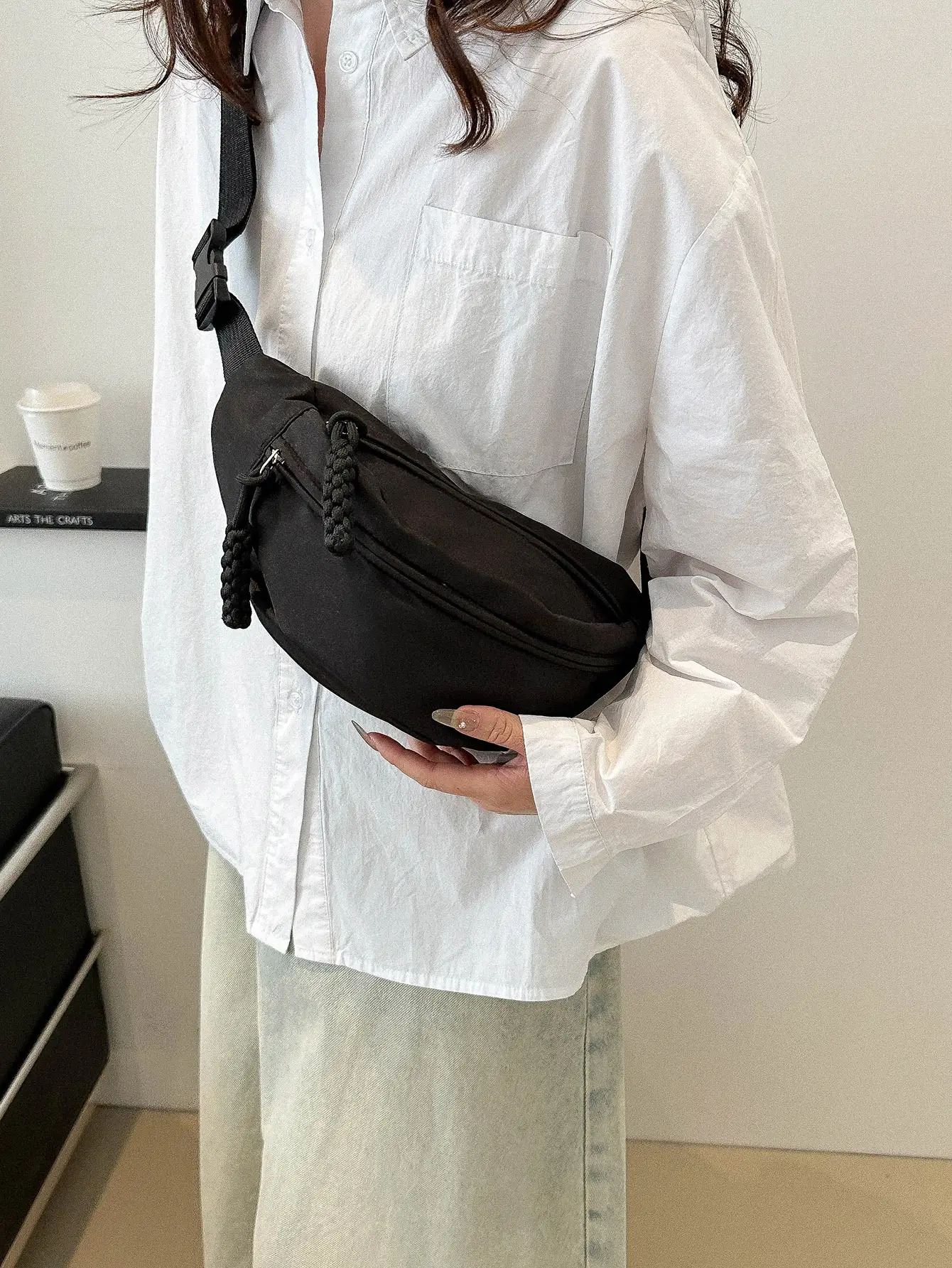 Green Canvas Shoulder Bag 2025 New Style — feature 44