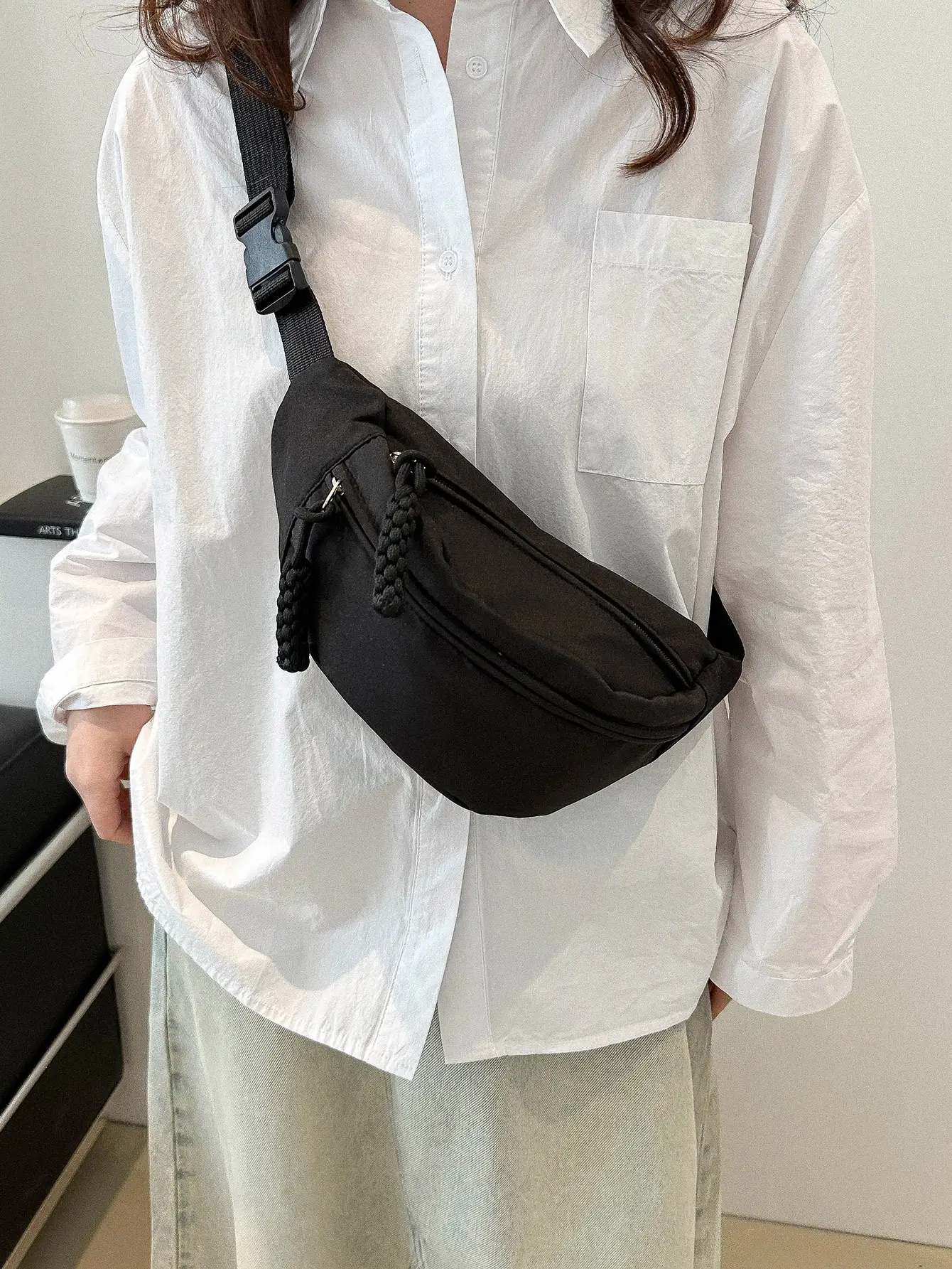 Green Canvas Shoulder Bag 2025 New Style — feature 46