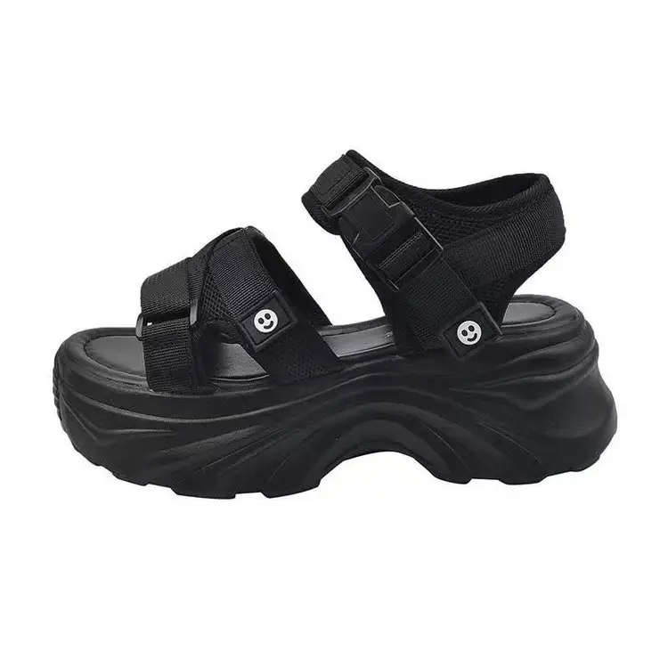 Women's Black Wedge Sandals Summer 2025 — feature 11