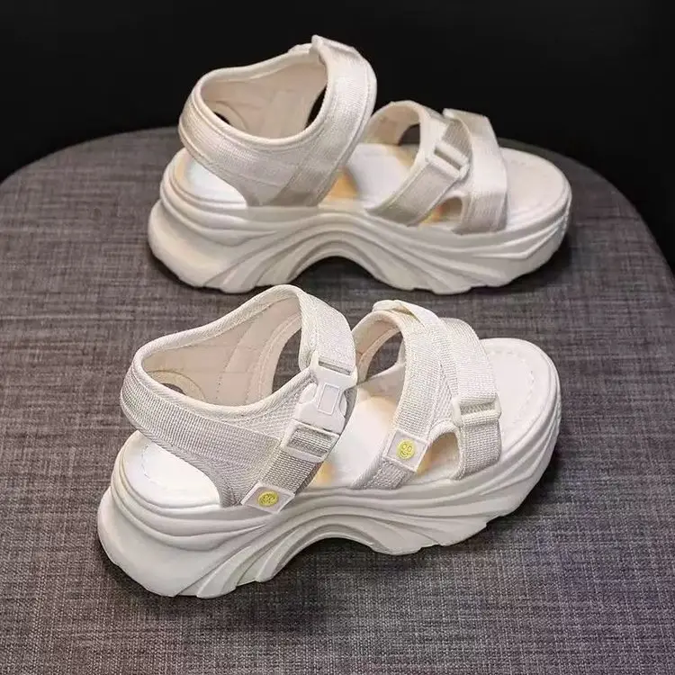 Women's Black Wedge Sandals Summer 2025 — feature 2