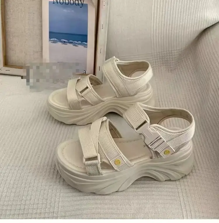 Women's Black Wedge Sandals Summer 2025 — feature 6