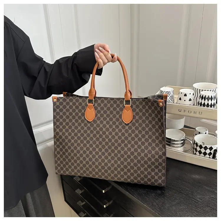 2025 Summer Plaid Tote Bags Women Large Capacity — feature 13