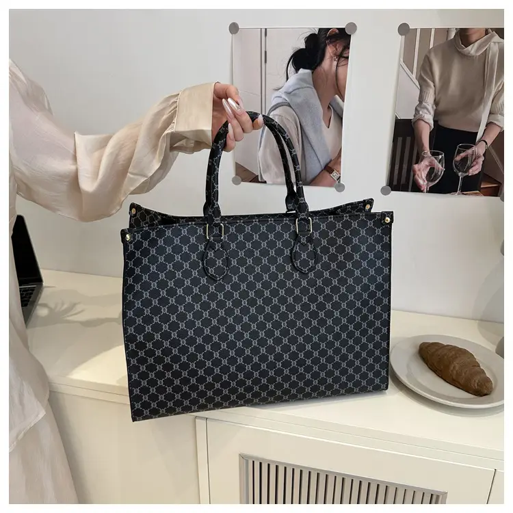 2025 Summer Plaid Tote Bags Women Large Capacity — feature 19
