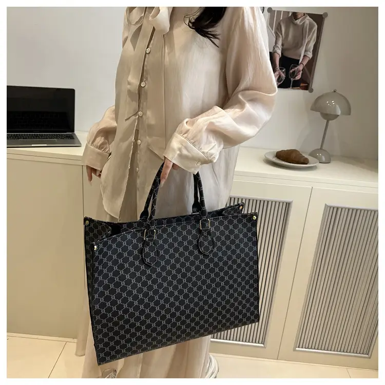 2025 Summer Plaid Tote Bags Women Large Capacity — feature 20