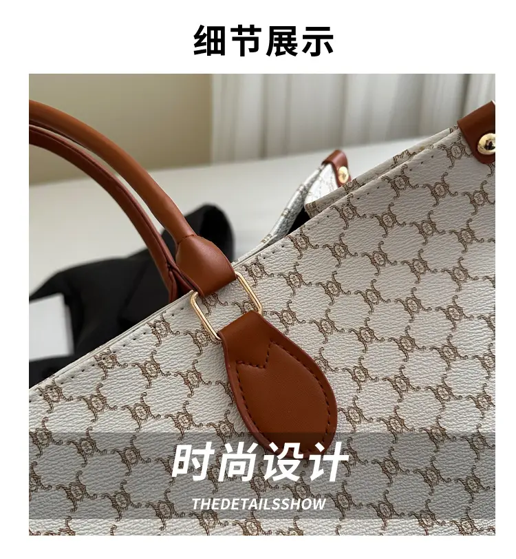 2025 Summer Plaid Tote Bags Women Large Capacity — feature 3