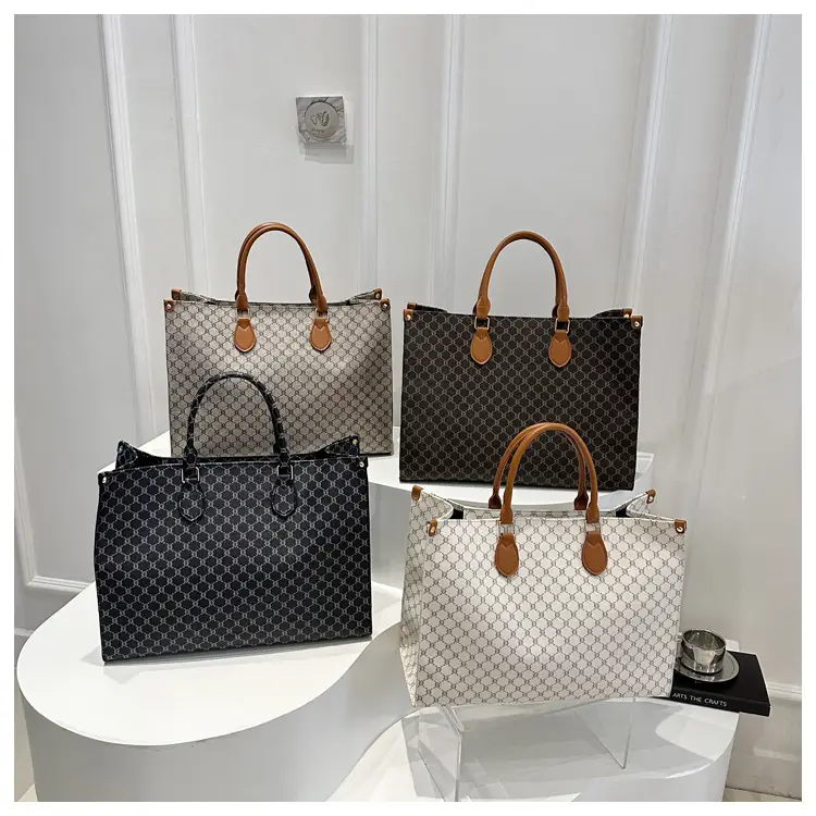 2025 Summer Plaid Tote Bags Women Large Capacity — feature 31