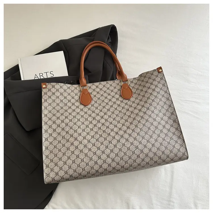 2025 Summer Plaid Tote Bags Women Large Capacity — feature 32