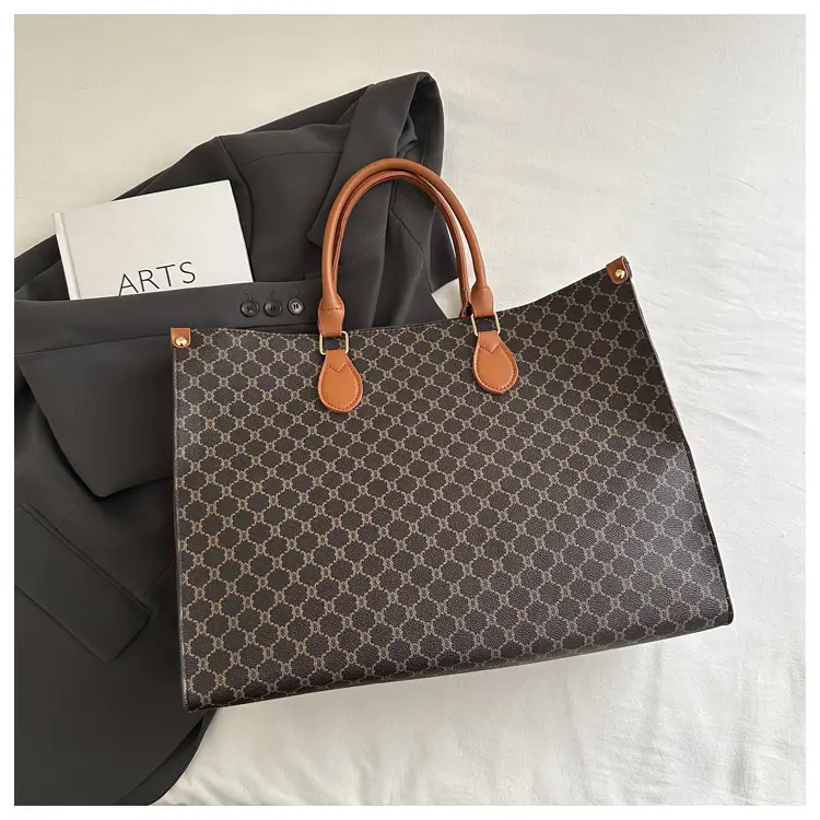 2025 Summer Plaid Tote Bags Women Large Capacity — feature 33